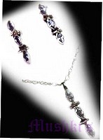 Matching Necklace Earring Set - click here for large view